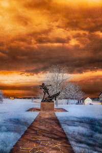 Stormy Determination: Mississippi Monument at Gettysburg